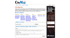 Desktop Screenshot of citymaphq.com