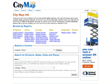 Tablet Screenshot of citymaphq.com
